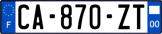 CA-870-ZT