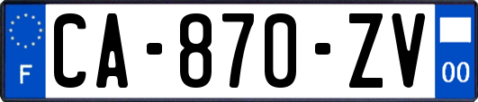 CA-870-ZV