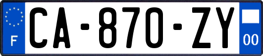 CA-870-ZY