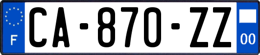 CA-870-ZZ