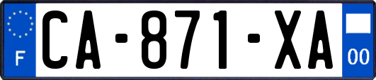 CA-871-XA