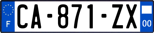 CA-871-ZX