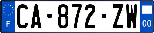 CA-872-ZW