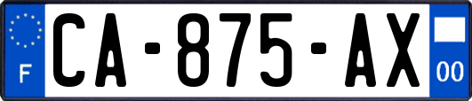 CA-875-AX