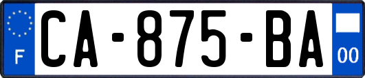 CA-875-BA