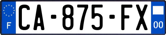 CA-875-FX