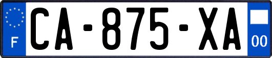 CA-875-XA