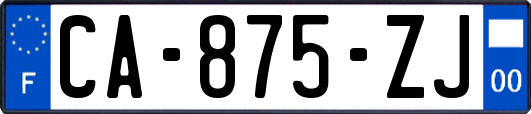 CA-875-ZJ