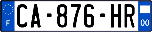 CA-876-HR