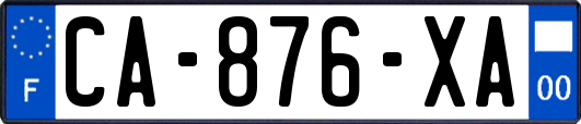 CA-876-XA