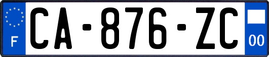 CA-876-ZC