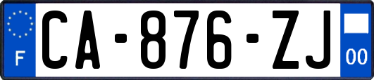 CA-876-ZJ