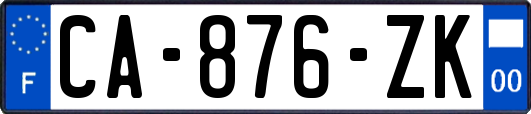 CA-876-ZK