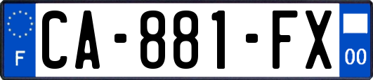 CA-881-FX