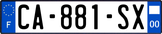 CA-881-SX