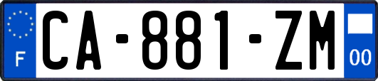 CA-881-ZM