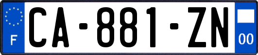 CA-881-ZN