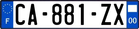 CA-881-ZX