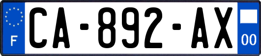 CA-892-AX