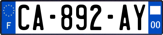 CA-892-AY