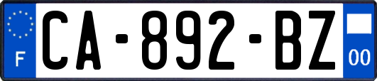 CA-892-BZ
