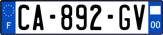 CA-892-GV
