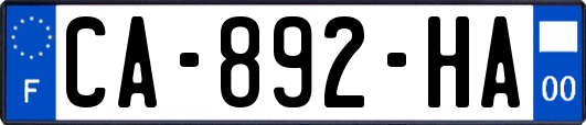 CA-892-HA