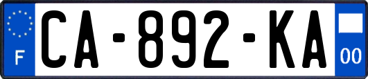 CA-892-KA
