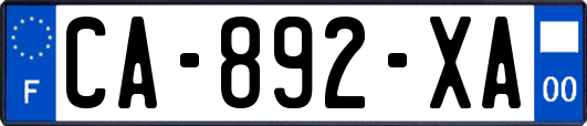 CA-892-XA