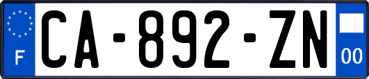 CA-892-ZN