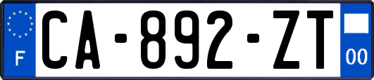 CA-892-ZT