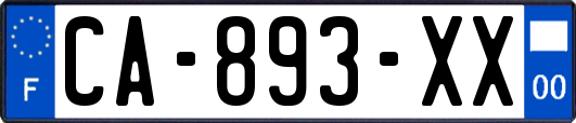 CA-893-XX