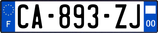 CA-893-ZJ