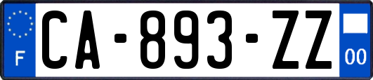 CA-893-ZZ