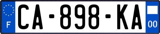 CA-898-KA