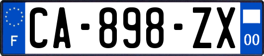 CA-898-ZX