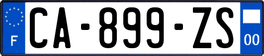 CA-899-ZS