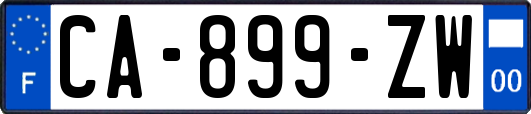 CA-899-ZW