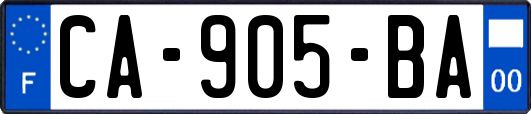 CA-905-BA