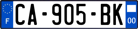 CA-905-BK