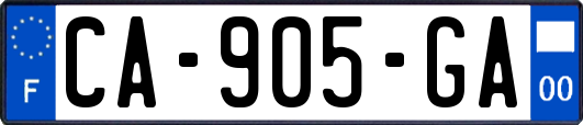CA-905-GA