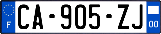 CA-905-ZJ