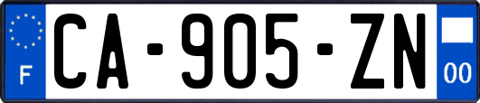 CA-905-ZN