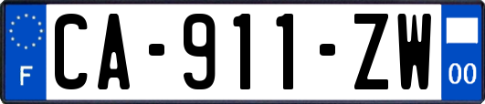 CA-911-ZW