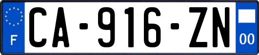 CA-916-ZN