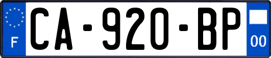 CA-920-BP