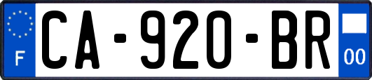 CA-920-BR