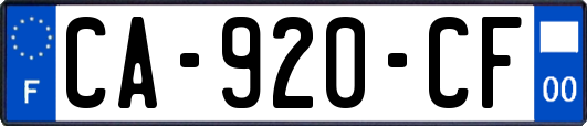 CA-920-CF