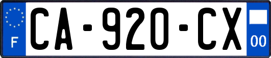 CA-920-CX