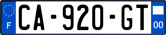CA-920-GT